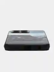 Тёмно-коричневый чехол на Honor X6 (Хонор Х6), с рисунком