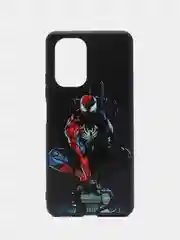 Темно-синий чехол с рисунком на Xiaomi Poco F3 и Redmi K40, Сяоми Поко Ф3 и Редми К40