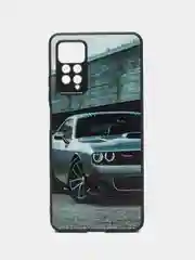 Серый металлик чехол с рисунком на Xiaomi Redmi Note 11 Pro 4G и Redmi Note 12 Pro 4G (Нот 11/12 Про 4G)