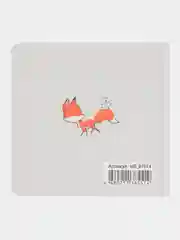 Флажки-закладки и самоклеящиеся блоки в наборе "Fox&Rabbit", 74*74 мм, 60*15 мм, 25 л