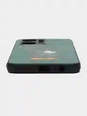 Зелёный хаки чехол с рисунком на Honor X7a (Хонор Х7а)
