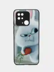 Белый чехол с рисунком на Xiaomi Redmi 10C ( Сяоми Редми 10Ц)