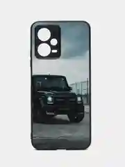 Тёмно-коричневый чехол с рисунком на Xiaomi Poco X5 и Redmi Note 12 5G (Сяоми Поко Х5 и Редми Нот 12 5Г)