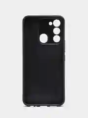 Красный чехол с рисунком на Tecno Spark 8C и Tecno Go 2022 (Текно Спарк 8С и Текно Го 2022)