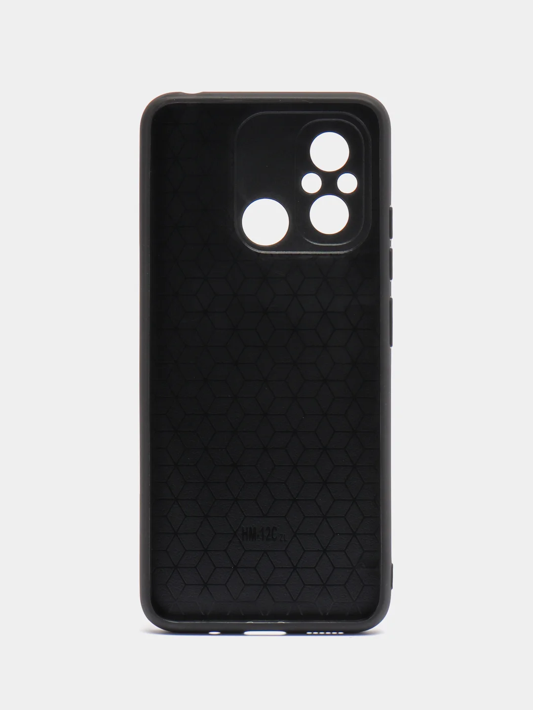 Тёмно-коричневый чехол с рисунком на Xiaomi Redmi 12C (Сяоми Редми 12Ц)