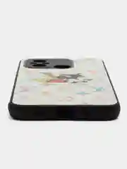 Молочный чехол с рисунком на Xiaomi Redmi 12C (Сяоми Редми 12Ц)