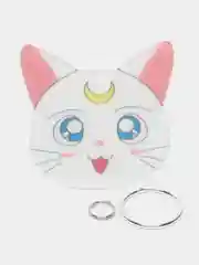 Подвеска для изготовления украшений "Белый кот Сейлор Мун" (Sailor Moon), 1 штука