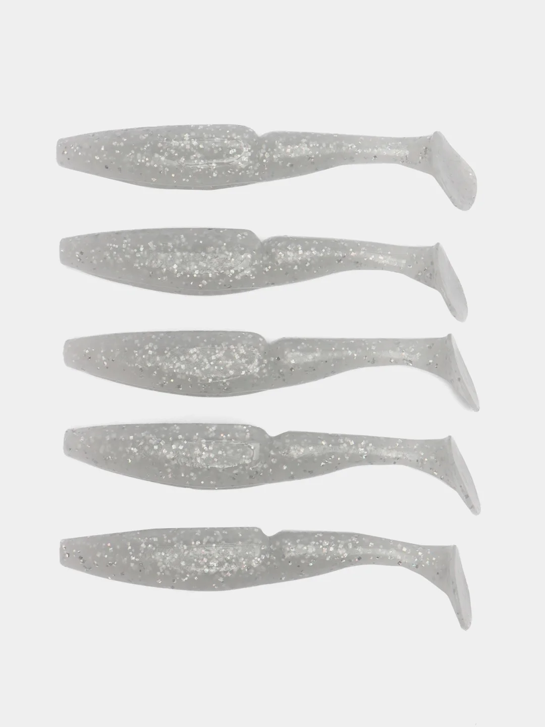 Белый приманка силиконовая sawamura oneup shad 5