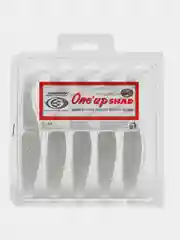 Белый приманка силиконовая sawamura oneup shad 5