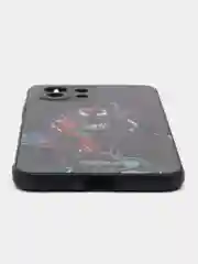 Темно-синий чехол с рисунком на Xiaomi 11 Lite 4G/5G/NE, Сяоми 11 Лайт 4G/5G