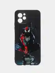 Темно-синий чехол с рисунком на Huawei Nove Y61 (Хуавей Нова У61)