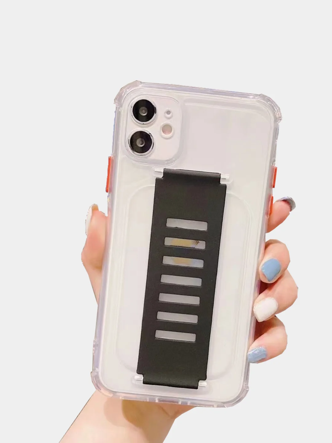 Прозрачный силиконовый чехол iPhone 12, 11 Pro Max, Samsung A51, A52, S21, Xiaomi Redmi 9C