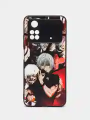 Коралловый меланж чехол с ярким рисунком/принтом на Xiaomi Poco M4 Pro 4G 6,43" (Сяоми Поко М4 Про 4G 6.43")