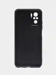 Тёмно-коричневый чехол с рисунком на Poco M5s, Xiaomi Redmi Note 10 и Note 10S (Поко М5с и Редми Нот 10)
