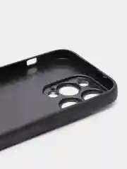 Серый металлик чехол с ярким рисунком на Apple iPhone 14 Pro (Айфон 14 Про)