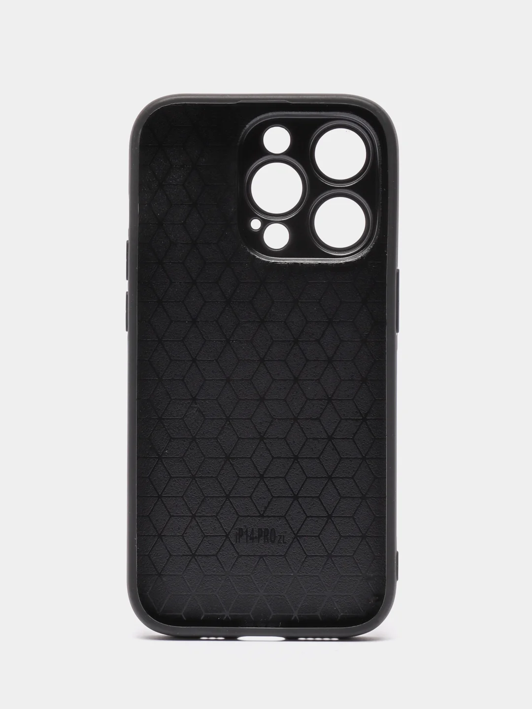 Серый металлик чехол с ярким рисунком на Apple iPhone 14 Pro (Айфон 14 Про)