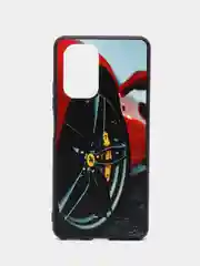 Красный чехол с рисунком на Xiaomi Poco F3 и Redmi K40, Сяоми Поко Ф3 и Редми К40