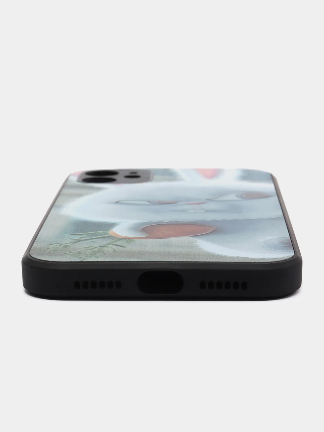 Белый чехол с рисунком на Apple iPhone 11 (Айфон 11)