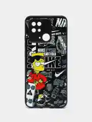 Горчичный чехол с рисунком на Xiaomi Redmi 10C ( Сяоми Редми 10Ц)