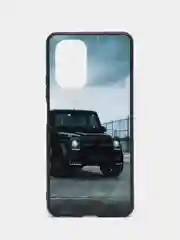 Тёмно-коричневый чехол с рисунком на Xiaomi Poco F3 и Redmi K40, Сяоми Поко Ф3 и Редми К40