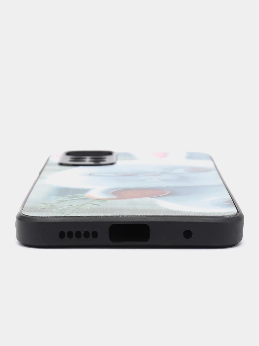Белый чехол с рисунком на Xiaomi Redmi Note 11 4G и Redmi Note 11S 4G (Редми Нот 11 и  Нот 11с)