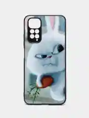 Белый чехол с рисунком на Xiaomi Redmi Note 11 4G и Redmi Note 11S 4G (Редми Нот 11 и  Нот 11с)