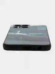 Серый металлик чехол с рисунком на Huawei Honor X8 ( Хуавей Хонор Х8)