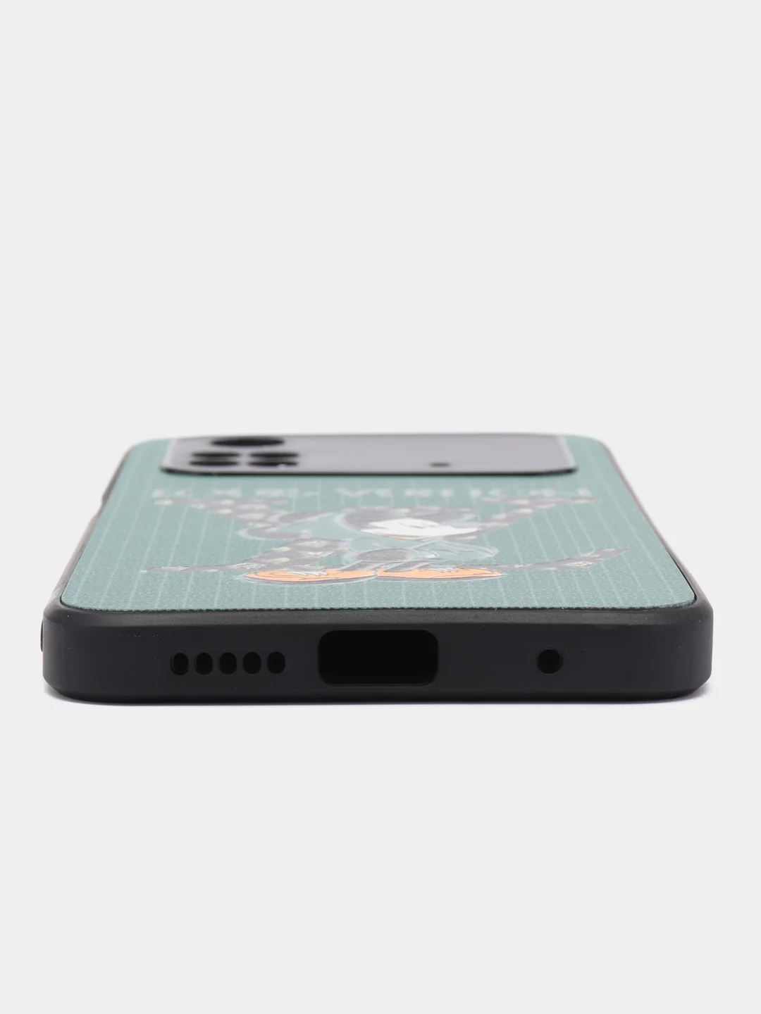 Зелёный хаки чехол с ярким рисунком/принтом на Xiaomi Poco M4 Pro 4G 6,43" (Сяоми Поко М4 Про 4G 6.43")