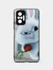 Белый чехол с рисунком на Xiaomi Redmi Note 10 Pro (Сяоми Редми Нот 10 Про)
