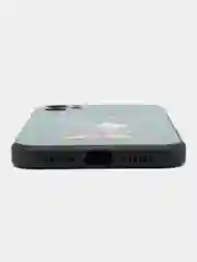 Зелёный хаки чехол с рисунком на Apple iPhone 11 (Айфон 11)