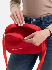 Красный сумка женская, на плечо, 24 х 18 см