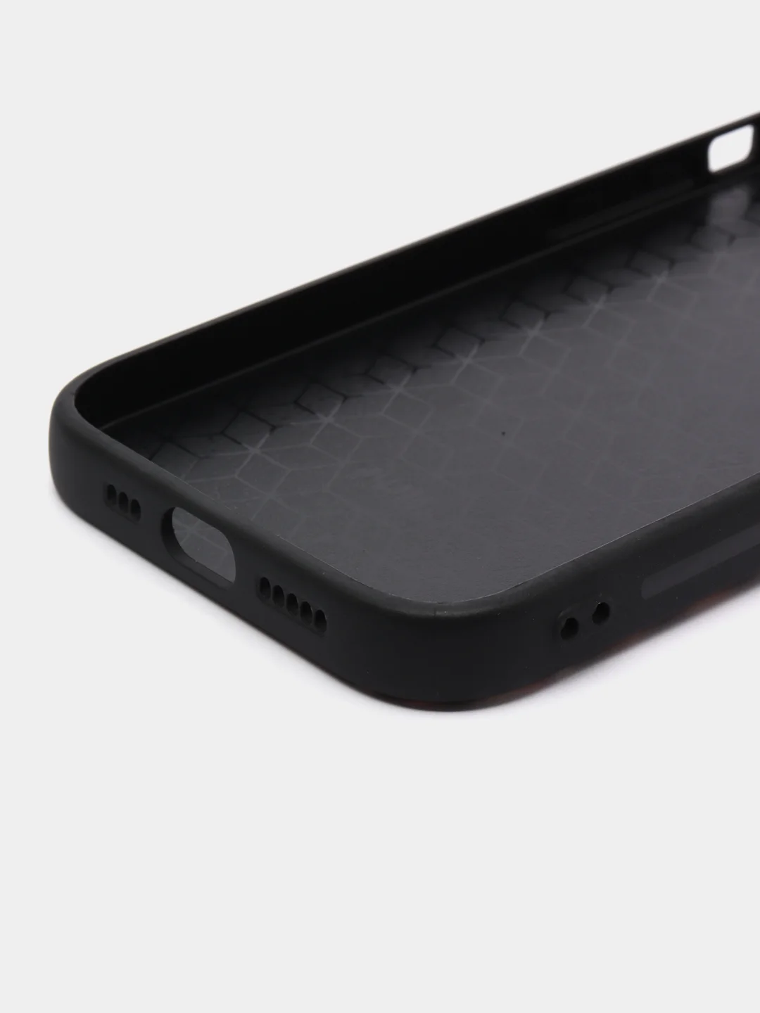Коралловый меланж чехол с ярким рисунком на Apple iPhone 14 Pro (Айфон 14 Про)