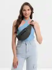 Зеленый сумка на пояс унисекс