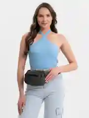 Зеленый сумка на пояс унисекс