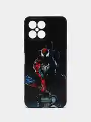 Темно-синий чехол с рисунком на Huawei Honor X8 ( Хуавей Хонор Х8)