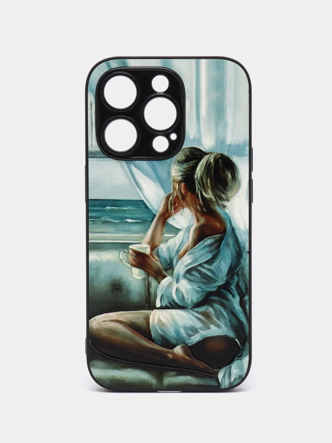 Морской чехол с ярким рисунком на Apple iPhone 14 Pro (Айфон 14 Про)