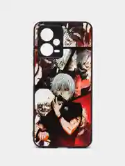Коралловый меланж чехол с рисунком на Xiaomi Poco X5 и Redmi Note 12 5G (Сяоми Поко Х5 и Редми Нот 12 5Г)
