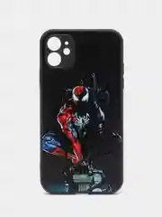 Темно-синий чехол с рисунком на Apple iPhone 11 (Айфон 11)