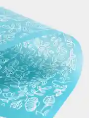 Алый шелкотрафарет для полимерной глины, 1 шт,  для создания сережек