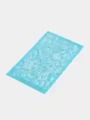 Алый шелкотрафарет для полимерной глины, 1 шт,  для создания сережек