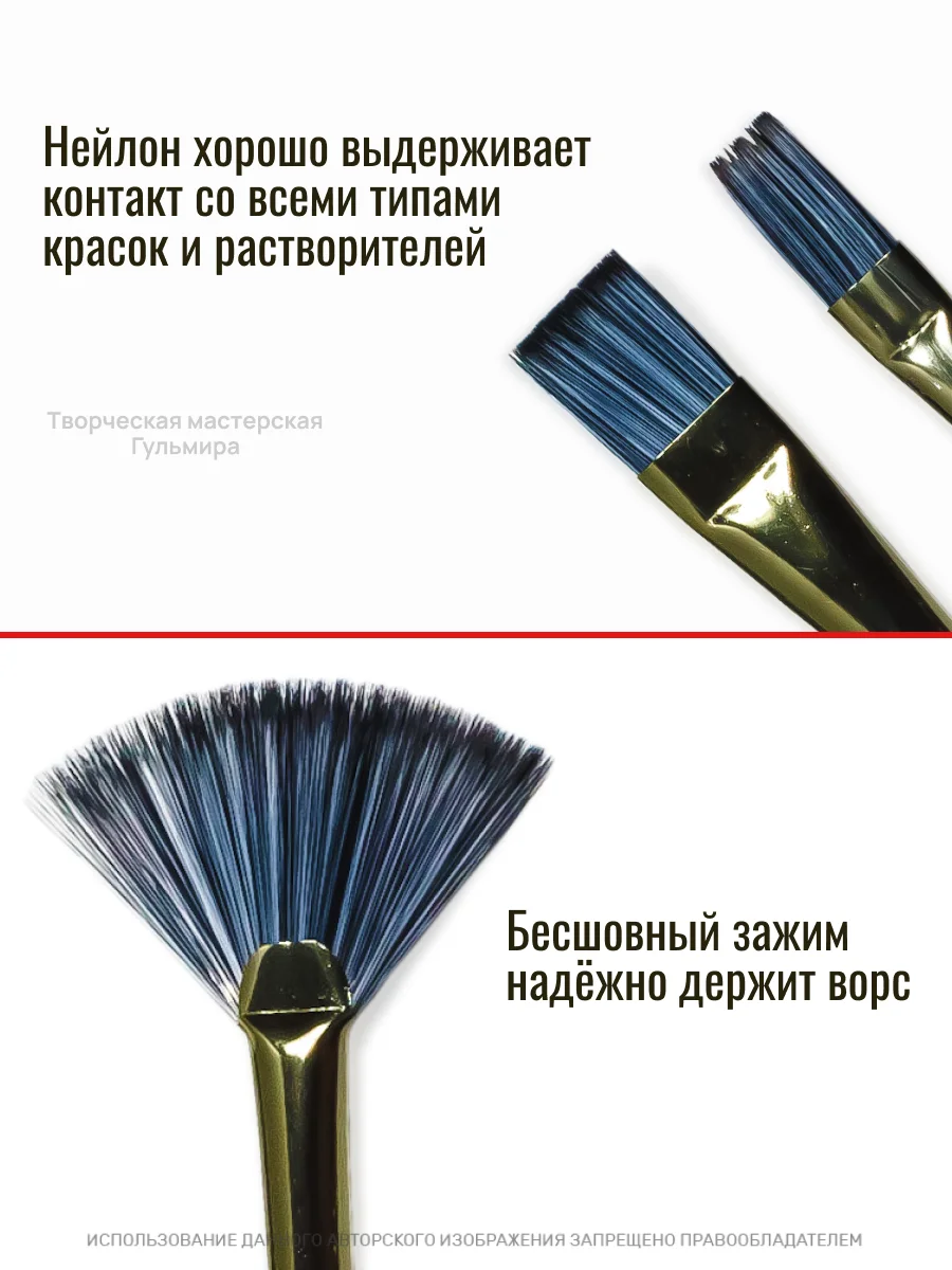 Синий набор для рисования кисти синтетика мастихин, набор для творчества, 16 предметов
