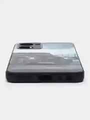 Тёмно-коричневый чехол с рисунком на Realme 10 Pro 5G (Реалми 10 Про 5G)