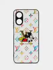 Молочный чехол для Oppo A17 (Оппо А17), с рисунком
