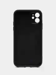 Тёмно-коричневый чехол с рисунком на Apple iPhone 11 (Айфон 11)