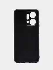 Сиреневый чехол с рисунком на Honor X7a (Хонор Х7а)
