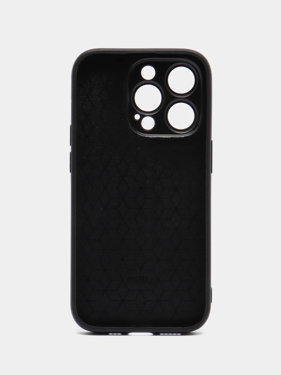 Тёмно-коричневый чехол с ярким рисунком на Apple iPhone 14 Pro (Айфон 14 Про)