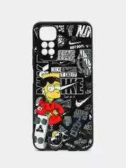 Горчичный чехол с рисунком на Xiaomi Redmi Note 11 4G и Redmi Note 11S 4G (Редми Нот 11 и  Нот 11с)