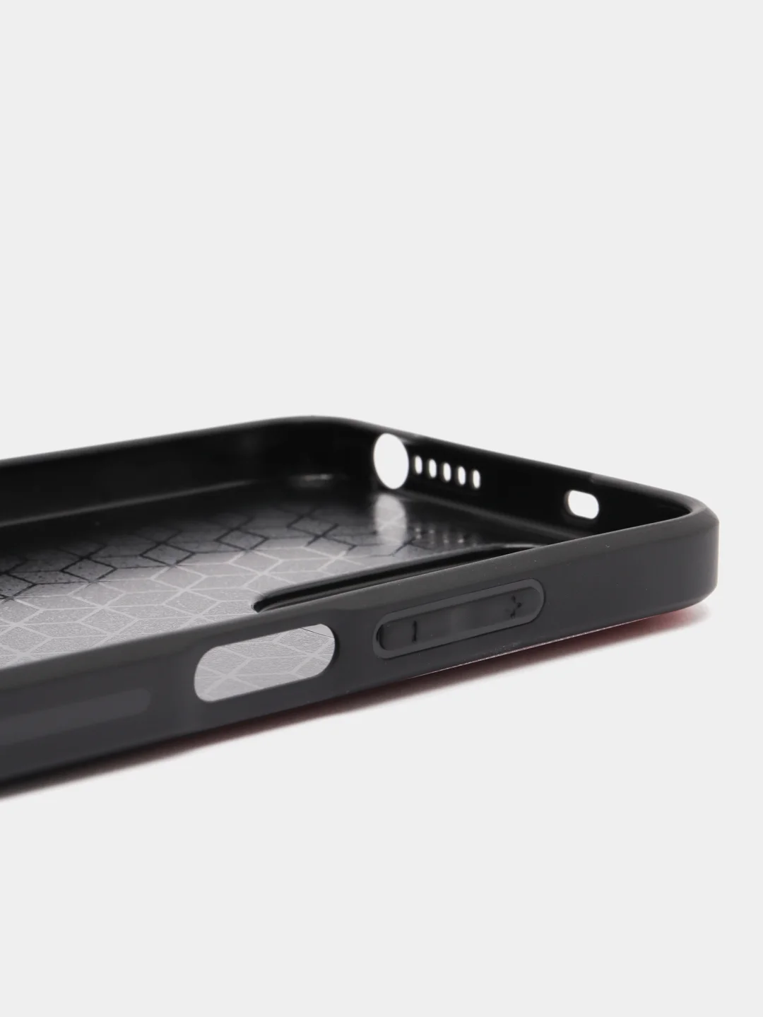 Красный чехол с рисунком на Xiaomi Redmi Note 11 4G и Redmi Note 11S 4G (Редми Нот 11 и  Нот 11с)