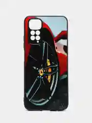 Красный чехол с рисунком на Xiaomi Redmi Note 11 4G и Redmi Note 11S 4G (Редми Нот 11 и  Нот 11с)