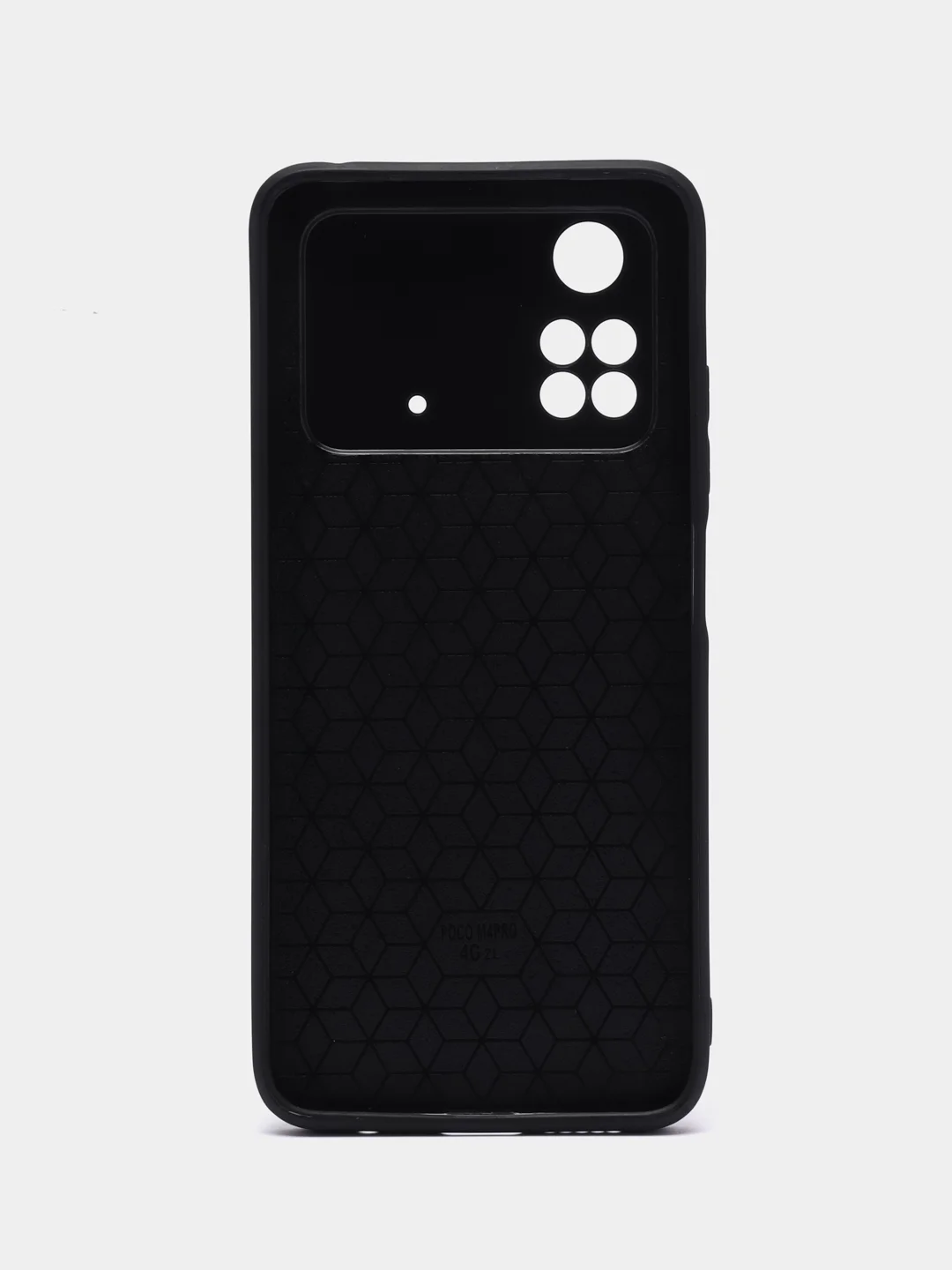 Темно-синий чехол с ярким рисунком/принтом на Xiaomi Poco M4 Pro 4G 6,43" (Сяоми Поко М4 Про 4G 6.43")